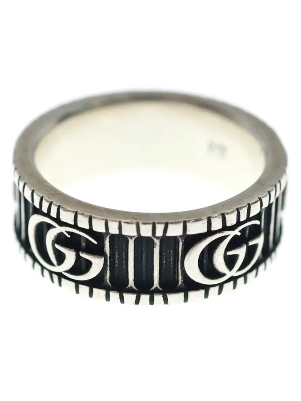 Gucci Double Ring Silver